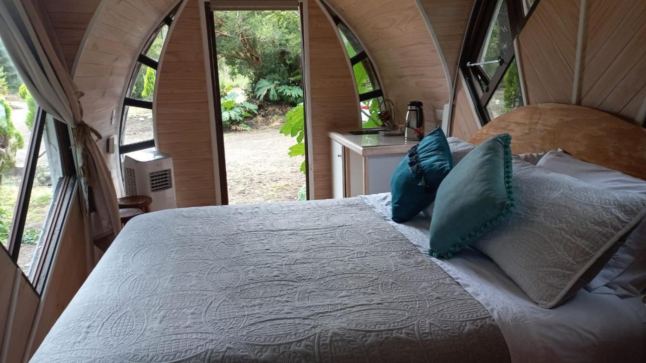 Cabanas Los Volcanes Ensenada Puerto Varas Esterno foto