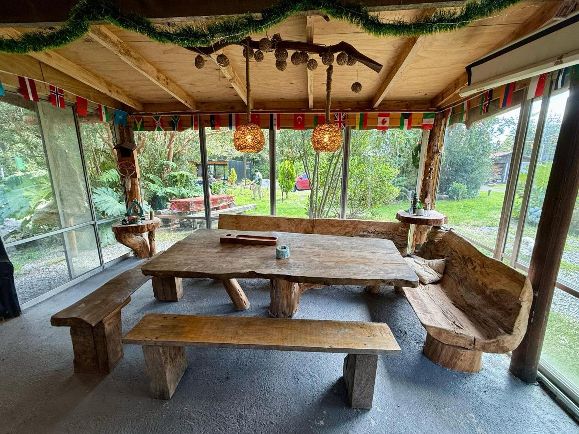 Cabanas Los Volcanes Ensenada Puerto Varas Esterno foto