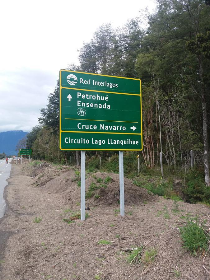 Cabanas Los Volcanes Ensenada Puerto Varas Esterno foto